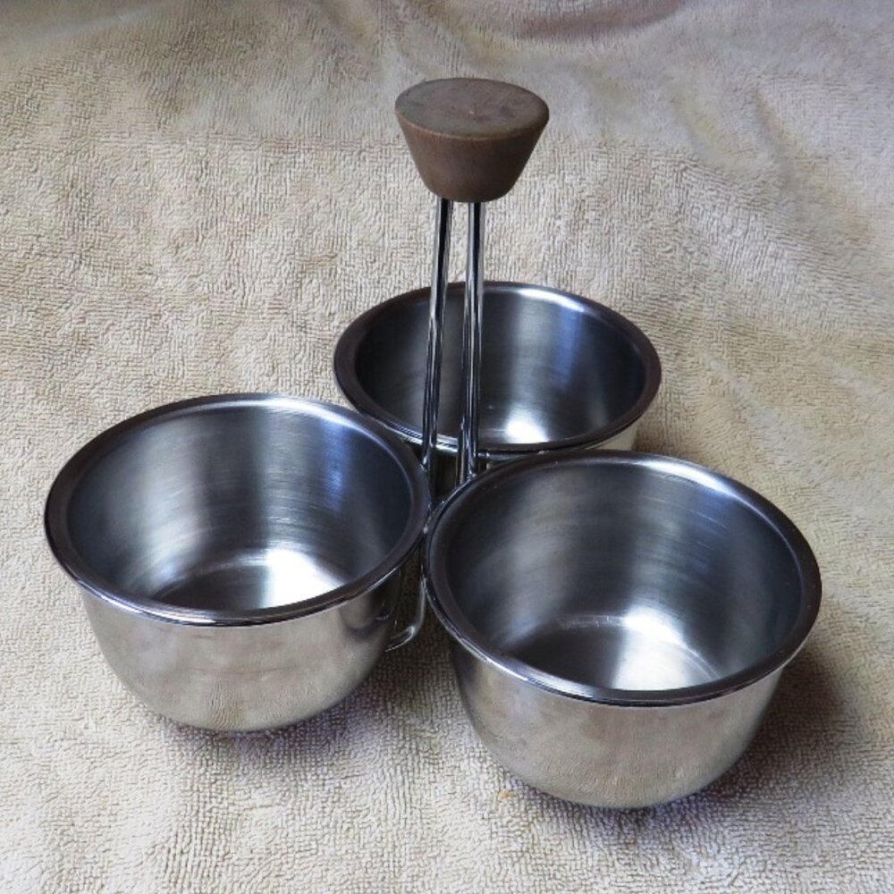 Condiment Server Set - Vintage 1950s -- Nostalgic addition to your table!